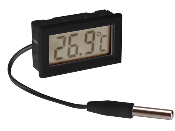 Digital panel termometer (-50 til 100°C)