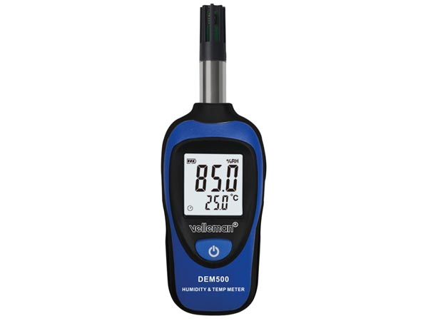 DEM500 Mini termometer & luftfugtighedsmåler