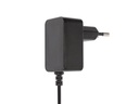 Netadapter - 12Vdc / 24W (2A), Sort (5,5x2,1mm)