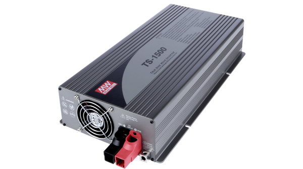 Inverter - 12Vdc til 230Vac / 1500W, ren sinus (CEE7/3)