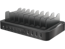 USB-C ladestation - 4xUSB-A, 6xUSB-C, PD+QC, 120W