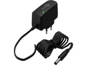 Netadapter - 12Vdc / 12W (1A), Sort (5,5x2,5mm)