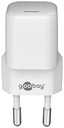 USB-C Lynlader, PD (Power Delivery) , nano (20W), Hvid