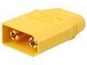 DC-XT90 kabelstik - 2pol han, loddeben