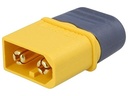 DC-XT60 kabelstik - 2pol han, loddeben