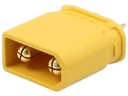 DC-XT30 kabelstik - 2pol han, loddeben