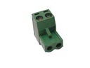 Indstik Skrueterminal - 2P hun, 5,08mm 300V/15A