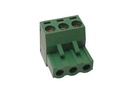 Indstik Skrueterminal - 3P hun, 5,08mm 300V/15A