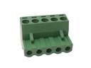 Indstik Skrueterminal - 5P hun, 5,08mm 300V/15A