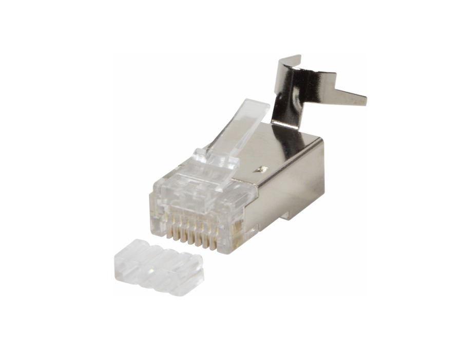 RJ45 modularstik - 8P8C, CAT6a/7/7a/8.1, FTP (10 stk.)