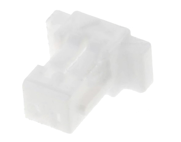 Ledning-til-print stikhus - JST SH, 1x2pol, 1mm benafst.