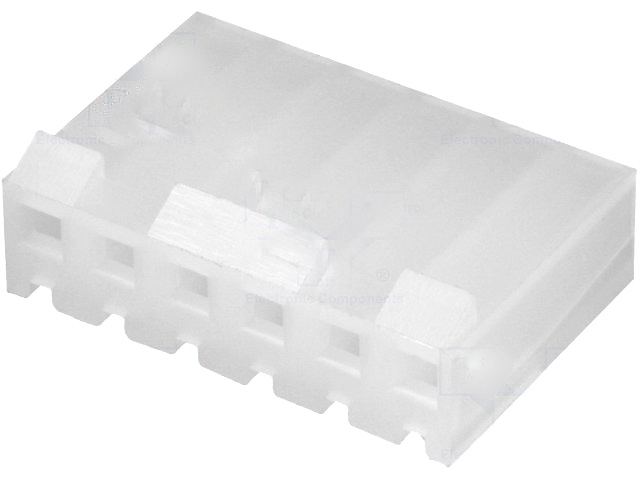 Ledning-til-print stik - 1x4pol hun 3,96mm (KK 396)