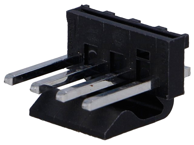 Ledning-til-print fatning, KK 365 - 1x8pol han 3,96mm