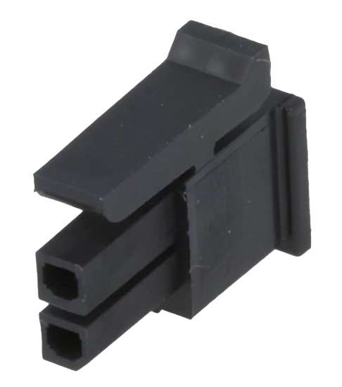 Ledning-til-print hunstik - Micro-Fit 3.0, 3mm, 2x1 pol