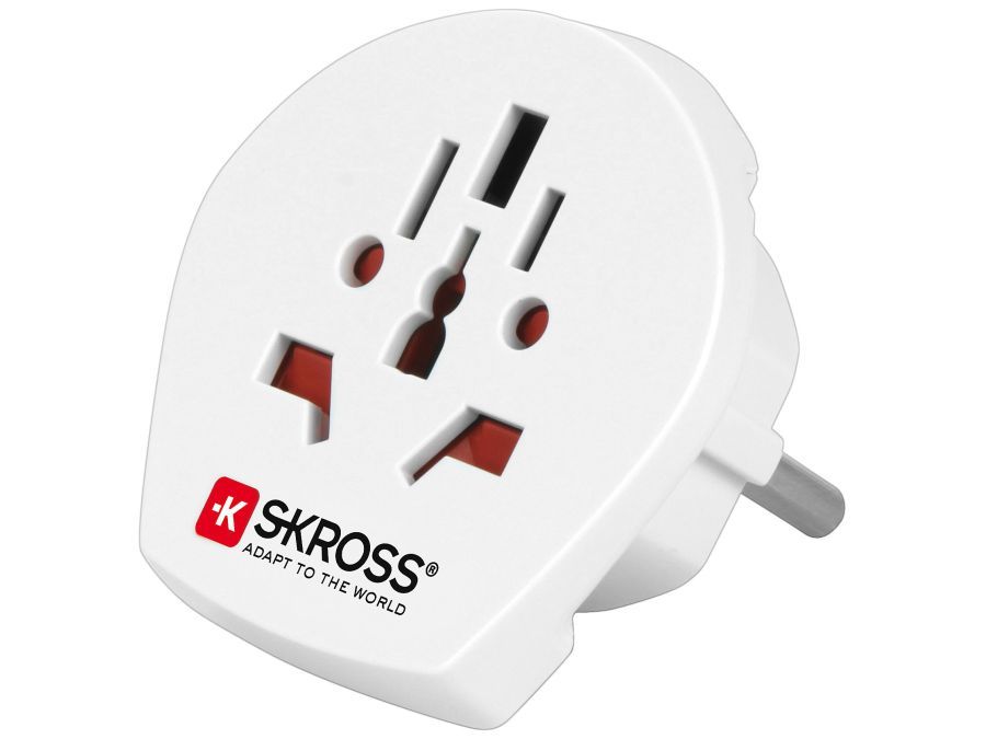 Rejseadapter - Verden til EU han