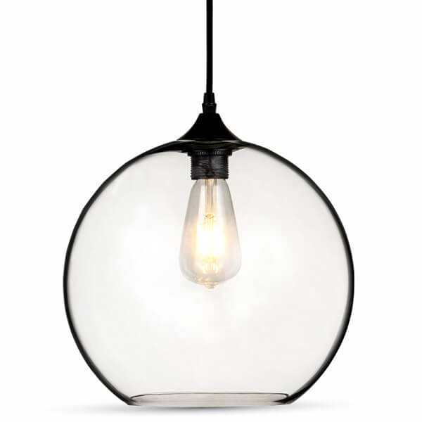 Globe pendel lampe