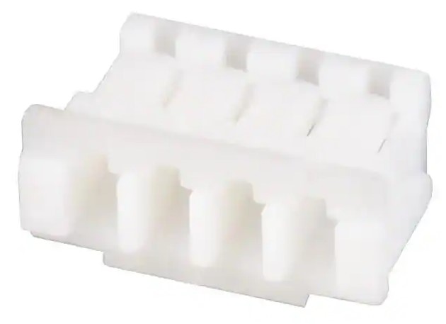 Ledning-til-print stik - JST ZH, 1x4pol, 50V/1A (1,5mm)