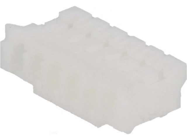 Ledning-til-print stik - JST PH, 1x6pol, 2A, 2mm benafst.