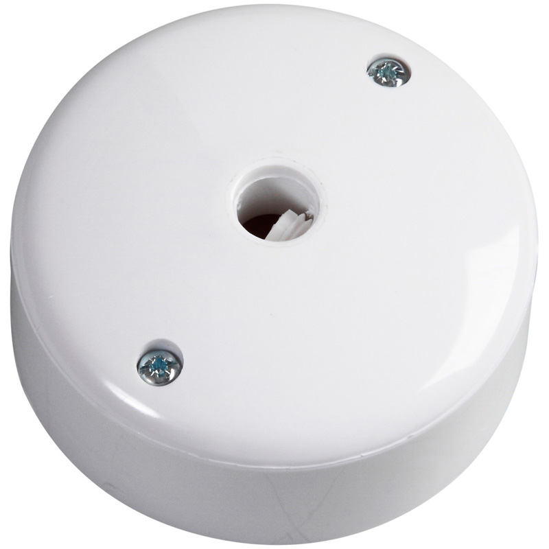 CSP Roset 5 leder T-model hvid Ø73