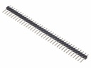 Enkelt-række Pin header - Han/han 2,54mm 1x36-ben (H11,6mm)