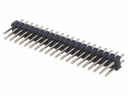 Dual Pin header 2,54mm - Han/han, (2x20) 40 pins (H11,6mm)