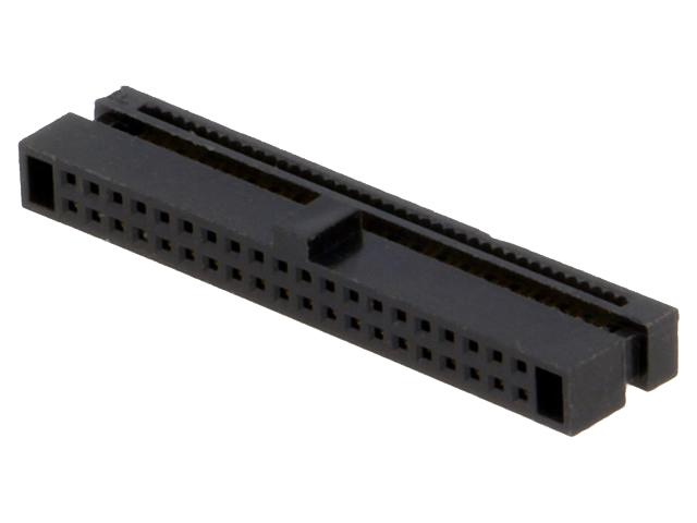 IDC fladkabelstik - 40 pol (2x20) hun (0,635mm)