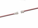 Ledning-til-ledning stiksæt - JST PH 2pol, på ledn. (20cm)