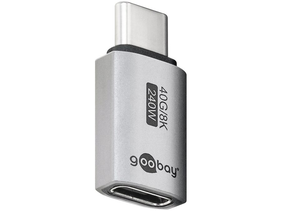 USB4™ adapter - USB-C™ han til USB-C hun, lige