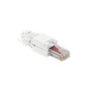 RJ45 modularstik m. trækaflastning - CAT6 UTP (værktøjsfri)