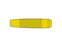 Prof. Bananforlænger, Gul 4mm