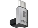 USB4™ adapter - USB-C™ han til USB-C hun, vertical 90° kort