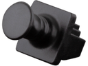 Støvdæksel til RJ45-port - Snap-in Sort (100 stk.)