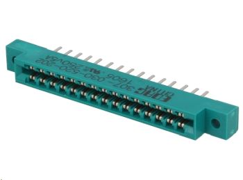 Card edge stik - 24pol, 3,96mm pitch, printben