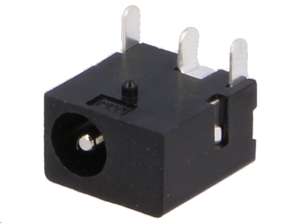 DC fatning - 3,45 x 2,1mm til print