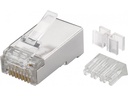 RJ45 modularstik  8P8C til CAT6a FTP trådet/massiv (10 stk.)