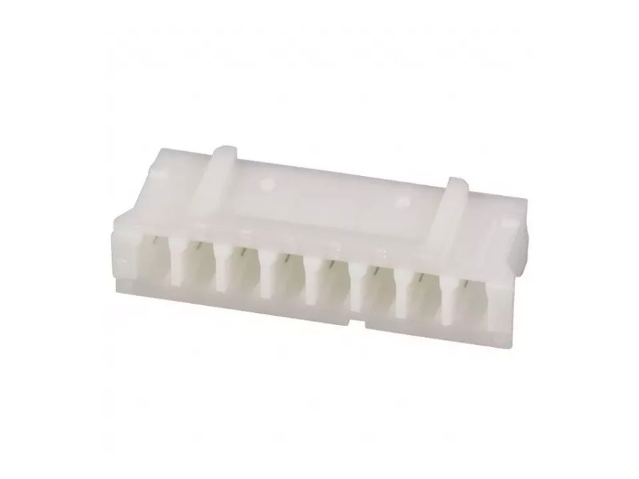 Ledning-til-print stik - NXG, 1x8pol, 1A, 2mm benafst.