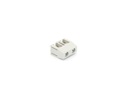 Print Skrueterminal - 2pol, 7,5mm benafstand, Hvid