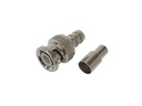 BNC han til RG59 (Ø6,2mm) - Kvik krimp