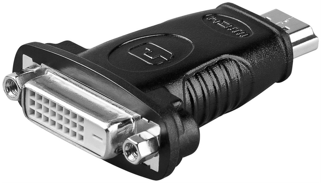 HDMI/DVI adapter - HDMI han til DVI-D(24+1) hun