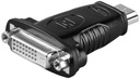 HDMI/DVI adapter - HDMI han til DVI-D(24+1) hun