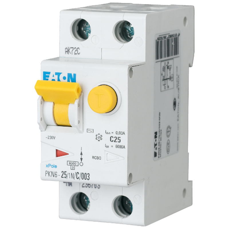 Kombiafbryder 10A 1P+N C 300mA 2M 6KA (PFI type A)