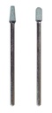 Slibestift Siliciumkarbid (2 stk.)