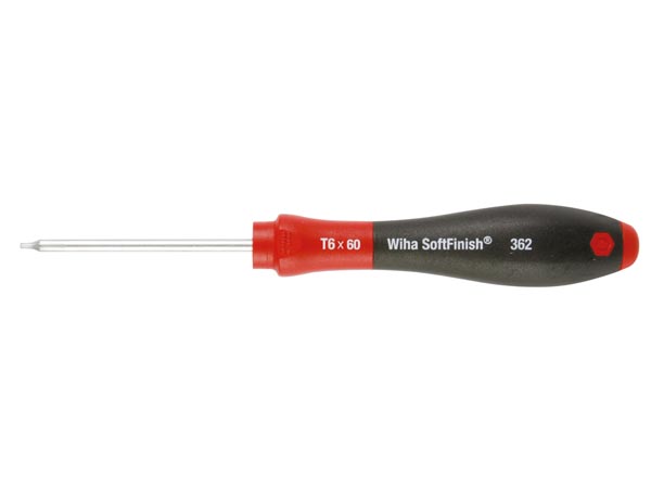 SOFTFINISH skruetrækker - TORX TX6 x 60mm (362 serie)