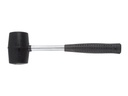 Gummihammer - 200g, Sort