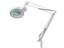Bord-luplampe - 22W, 8 dioptri, HVID