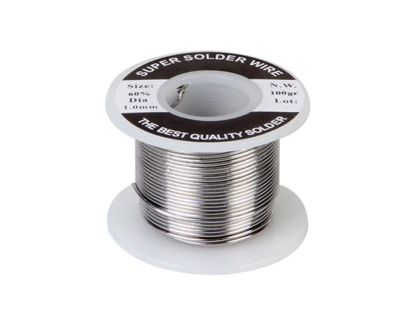 Loddetin - 60%Sn 40%Pb Ø1mm (100g)