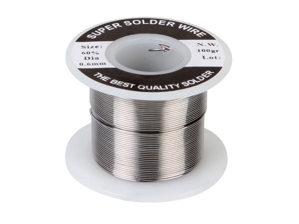 Loddetin - 60%Sn  40%Pb Ø0,6mm (100g)