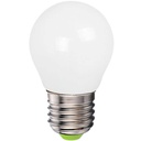 LED pære krone opal 4W(25W) 2700K E27 Ra>90 (A+)