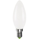 LED pære kerte opal 2W(16W) 2700K E14 Ra>90 (A+)