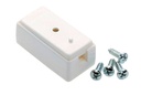 Ledningssamledåse m. skrueterminaler - 1 ind, 1 ud (1 stk.)